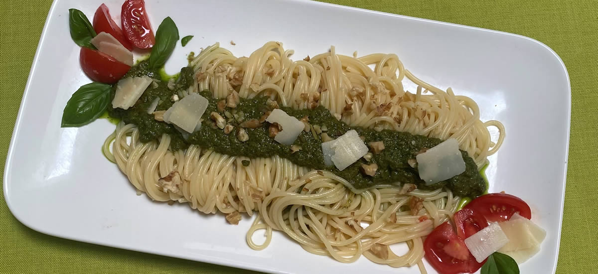 Nudel Mit Baerlauch Pesto